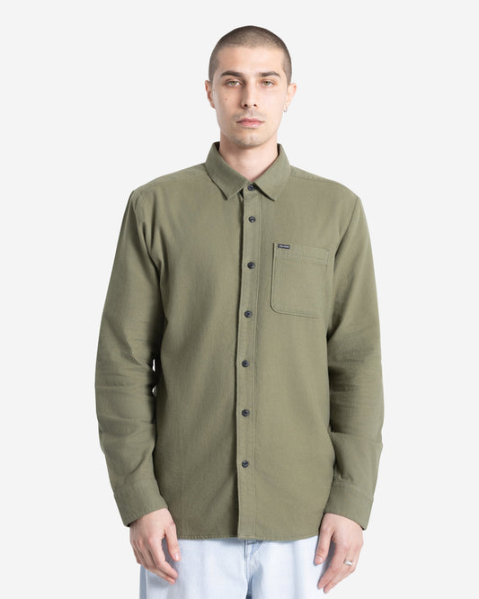 Men's Caden Solid Long Sleeve Shirt