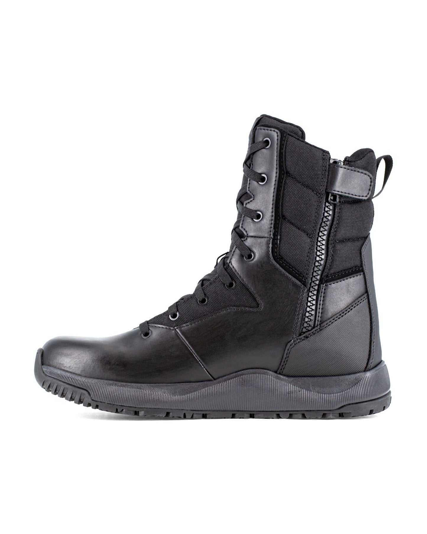 Men's Street Shield Soft Toe Tactical Boots with Side Zipper