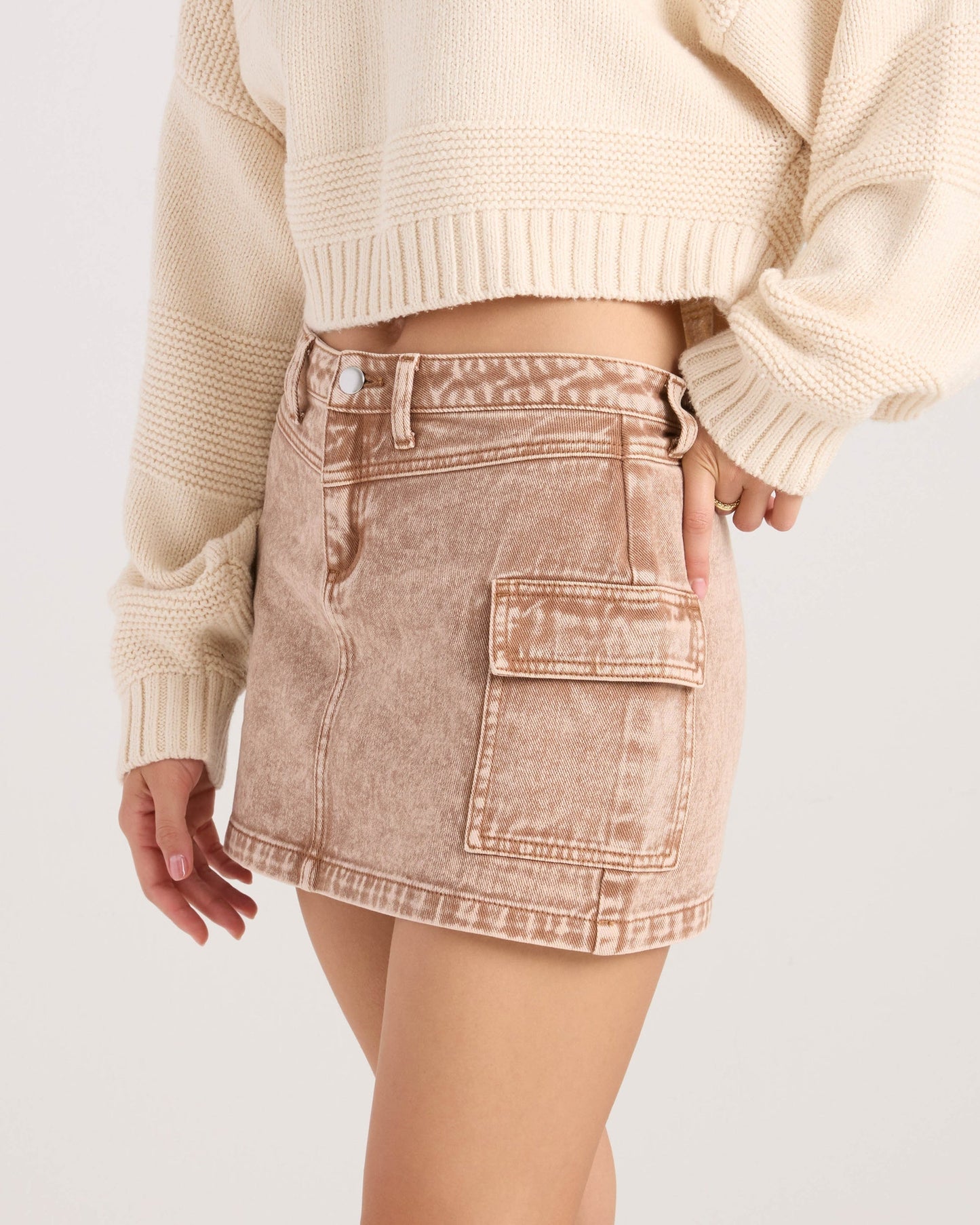Women's Delia Cargo Mini Skirt
