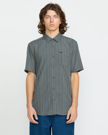 Men's Jahstripe Short Sleeve Shirt