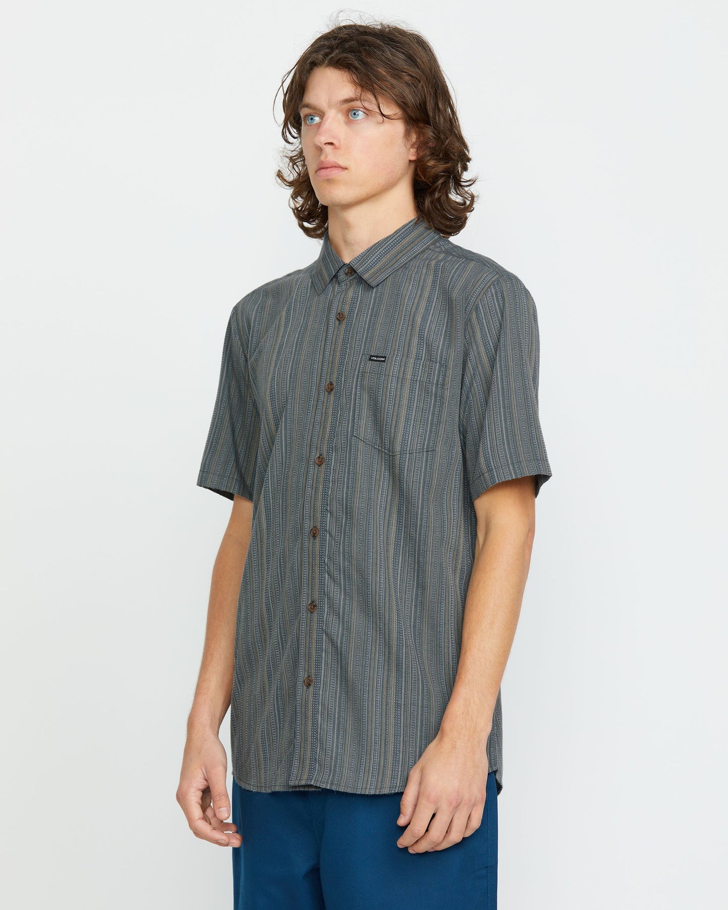 Men's Jahstripe Short Sleeve Shirt