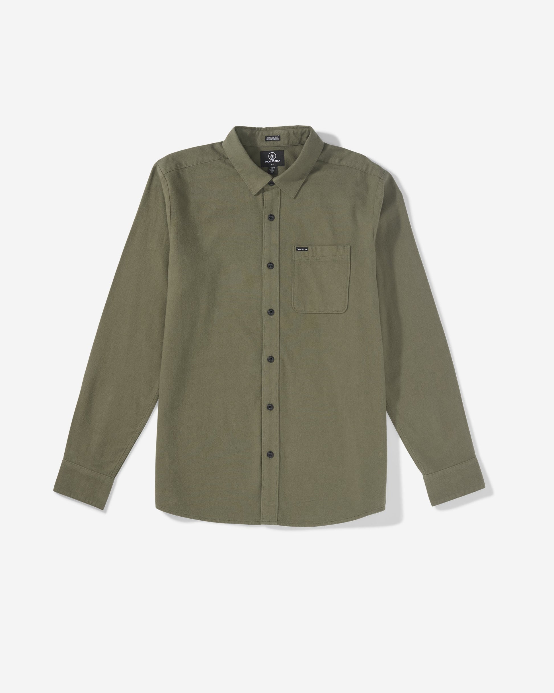 Men's Caden Solid Long Sleeve Shirt