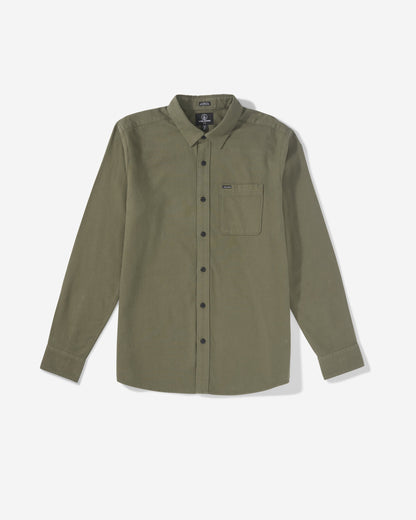Men's Caden Solid Long Sleeve Shirt