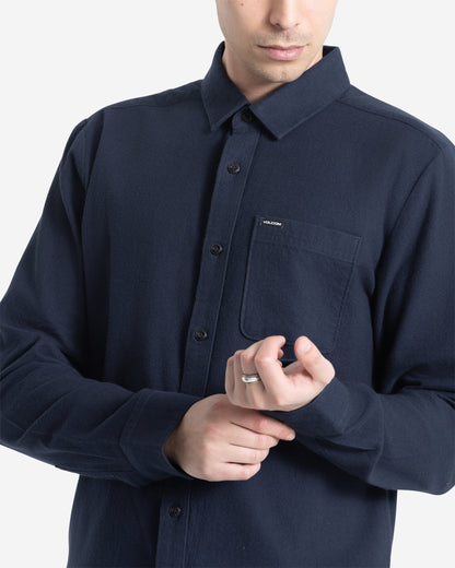 Men's Caden Solid Long Sleeve Shirt