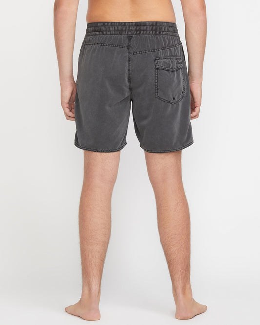Men's Center Elastic Waist 17" Trunk