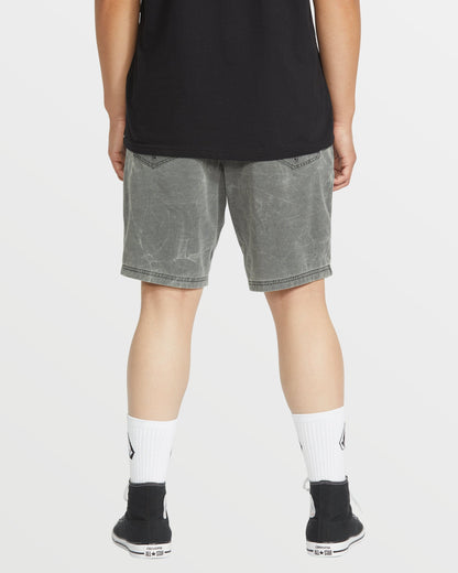 Men's Stone Faded Hybrid Shorts