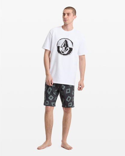 Men's Circle Split Short Sleeve Tee
