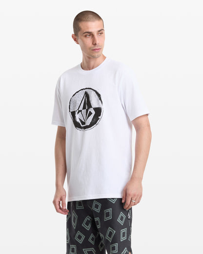 Men's Circle Split Short Sleeve Tee