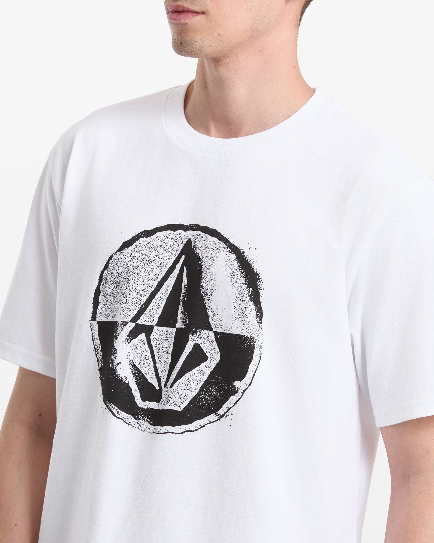 Men's Circle Split Short Sleeve Tee