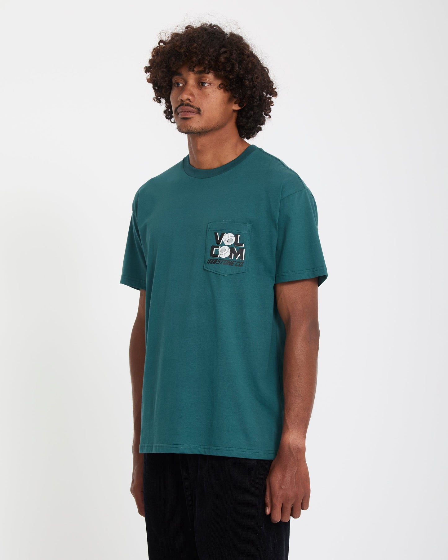 Men's Parted Out Pocket Short Sleeve Tee