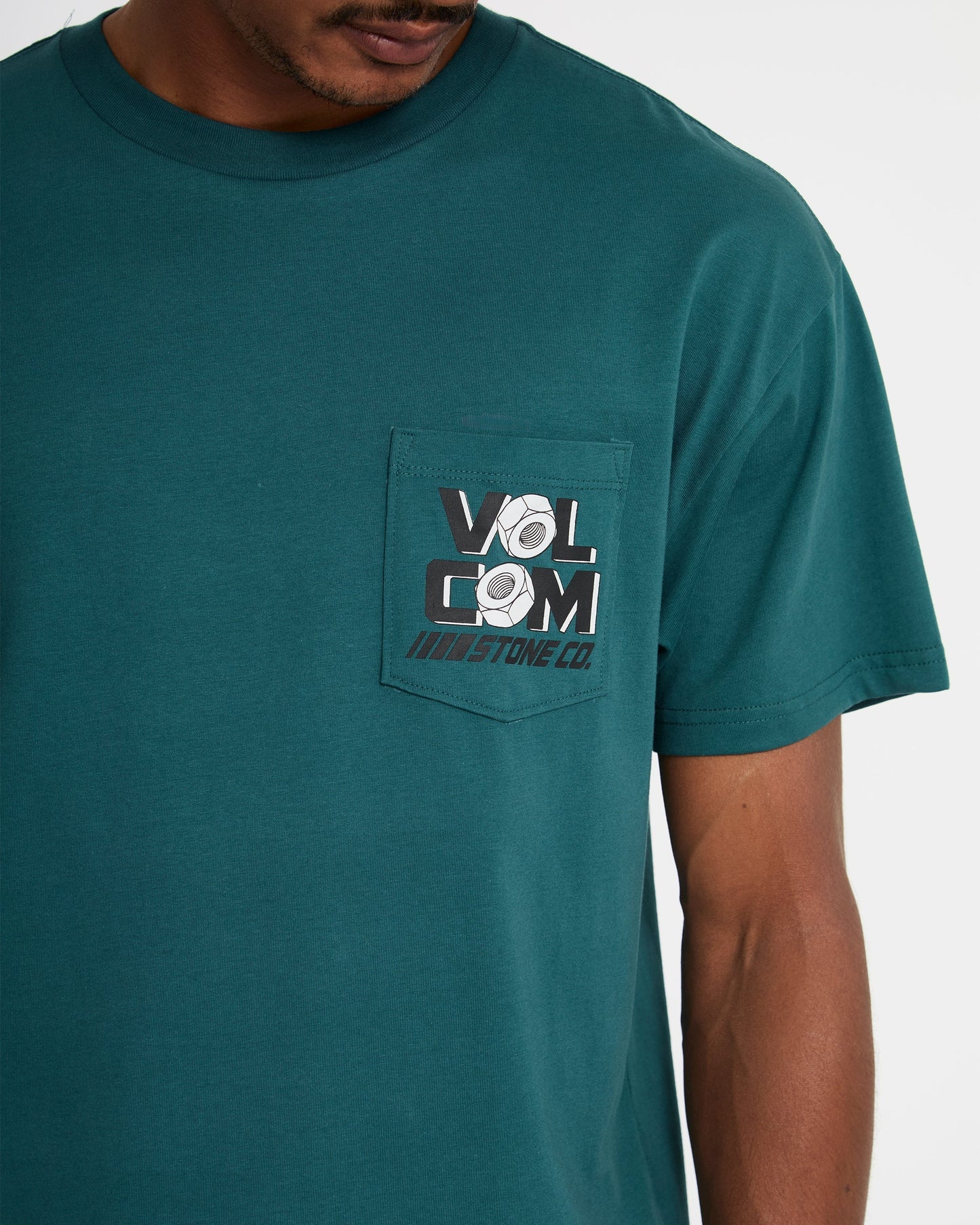 Men's Parted Out Pocket Short Sleeve Tee