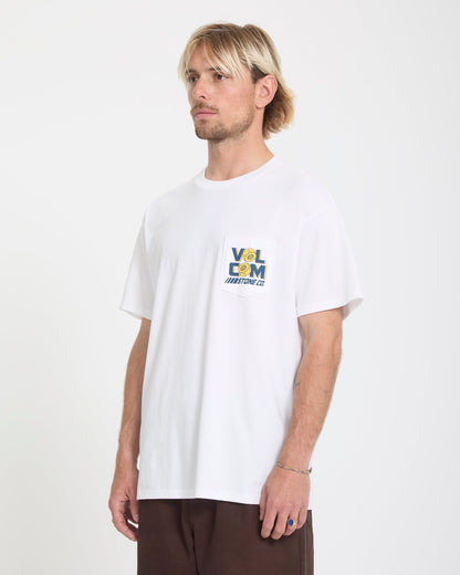 Men's Parted Out Pocket Short Sleeve Tee