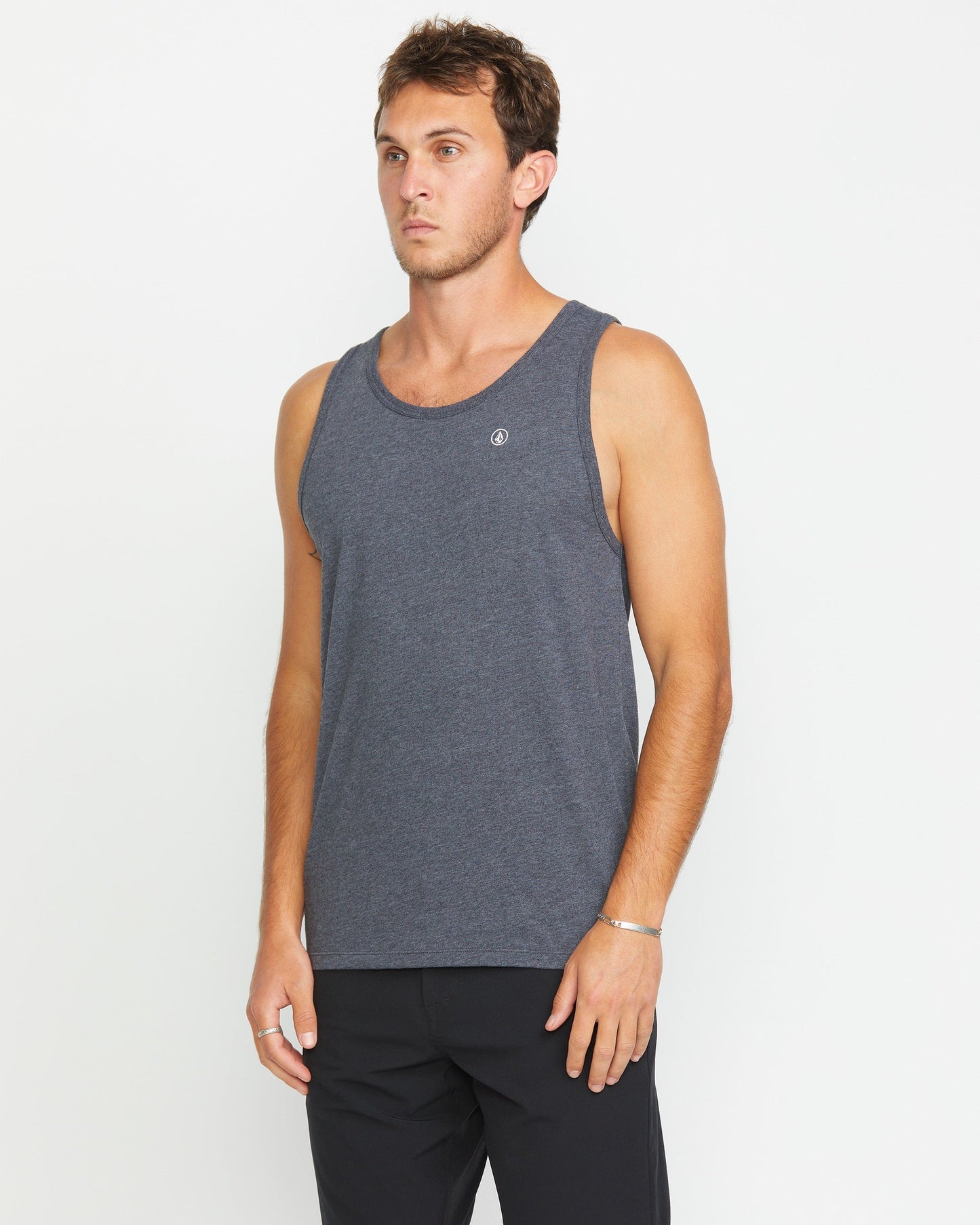 Men's Solid Heather Tank