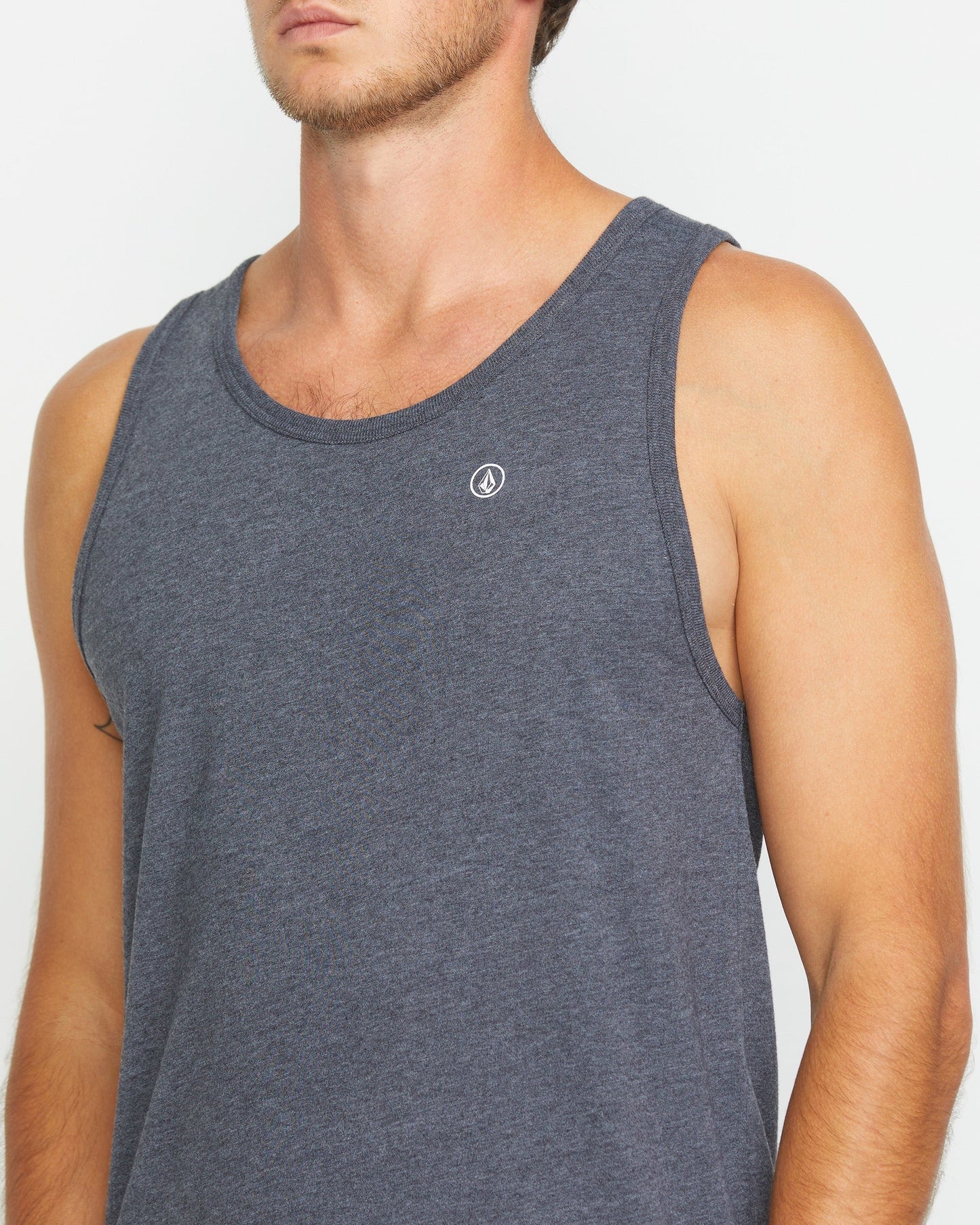 Men's Solid Heather Tank