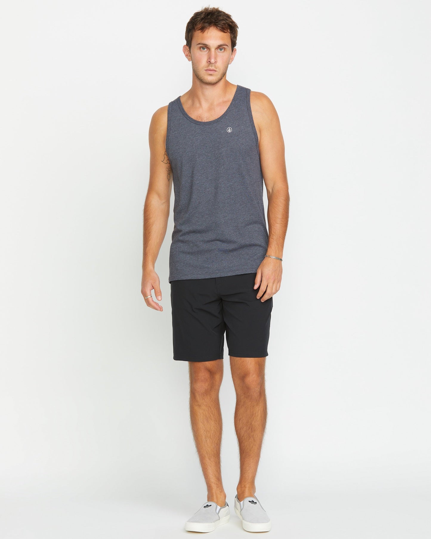 Men's Solid Heather Tank