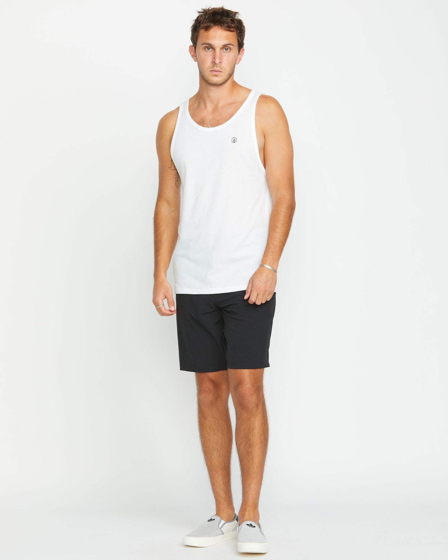 Men's Solid Heather Tank