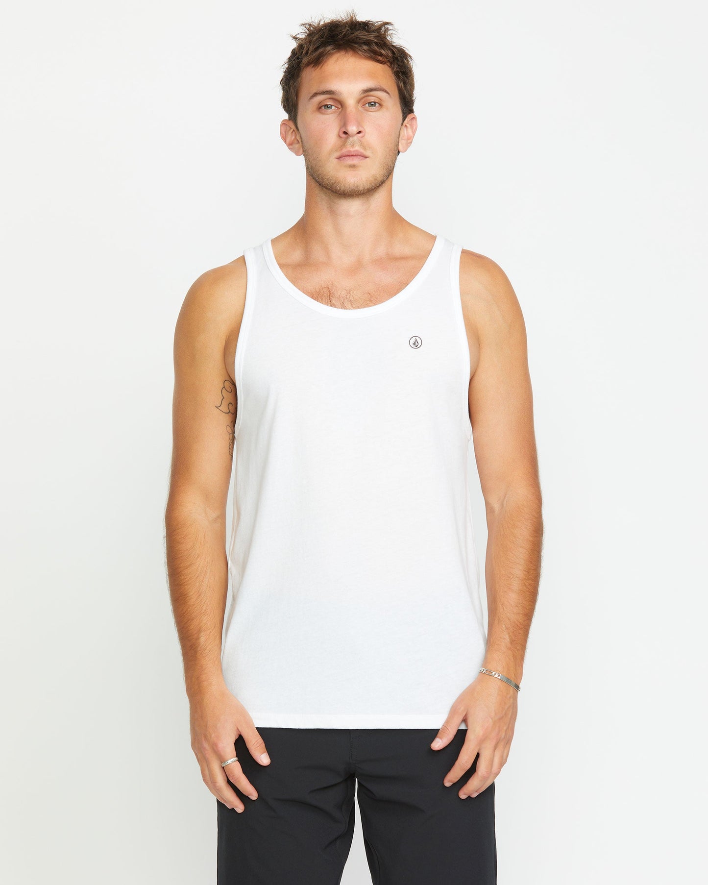 Men's Solid Heather Tank
