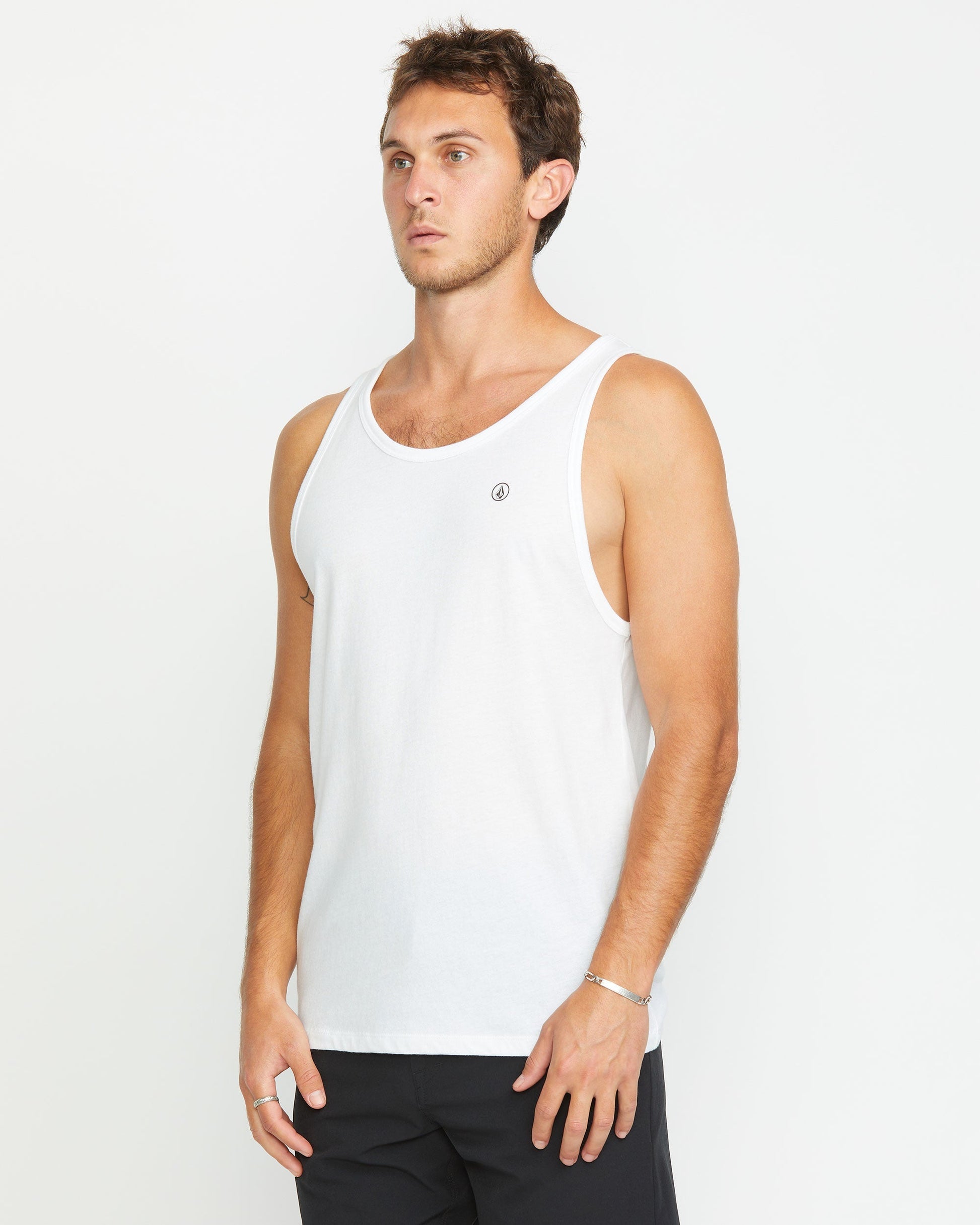 Men's Solid Heather Tank