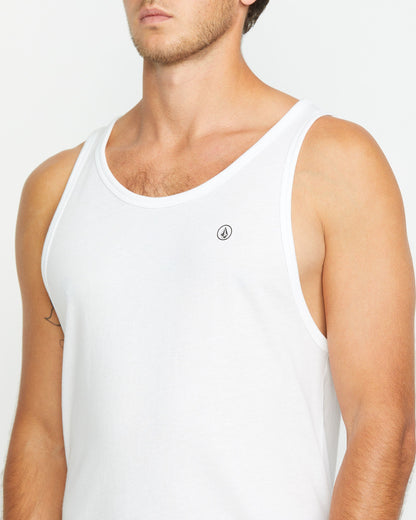 Men's Solid Heather Tank