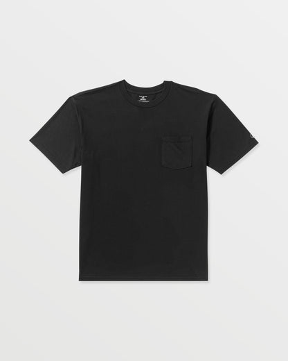 Men's Solid Short Sleeve Pocket Tee