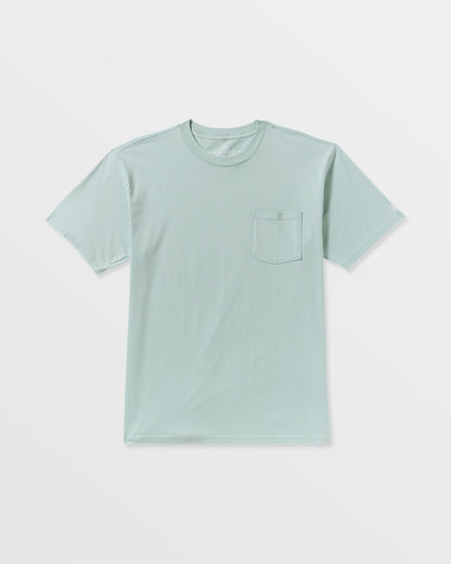 Men's Solid Short Sleeve Pocket Tee