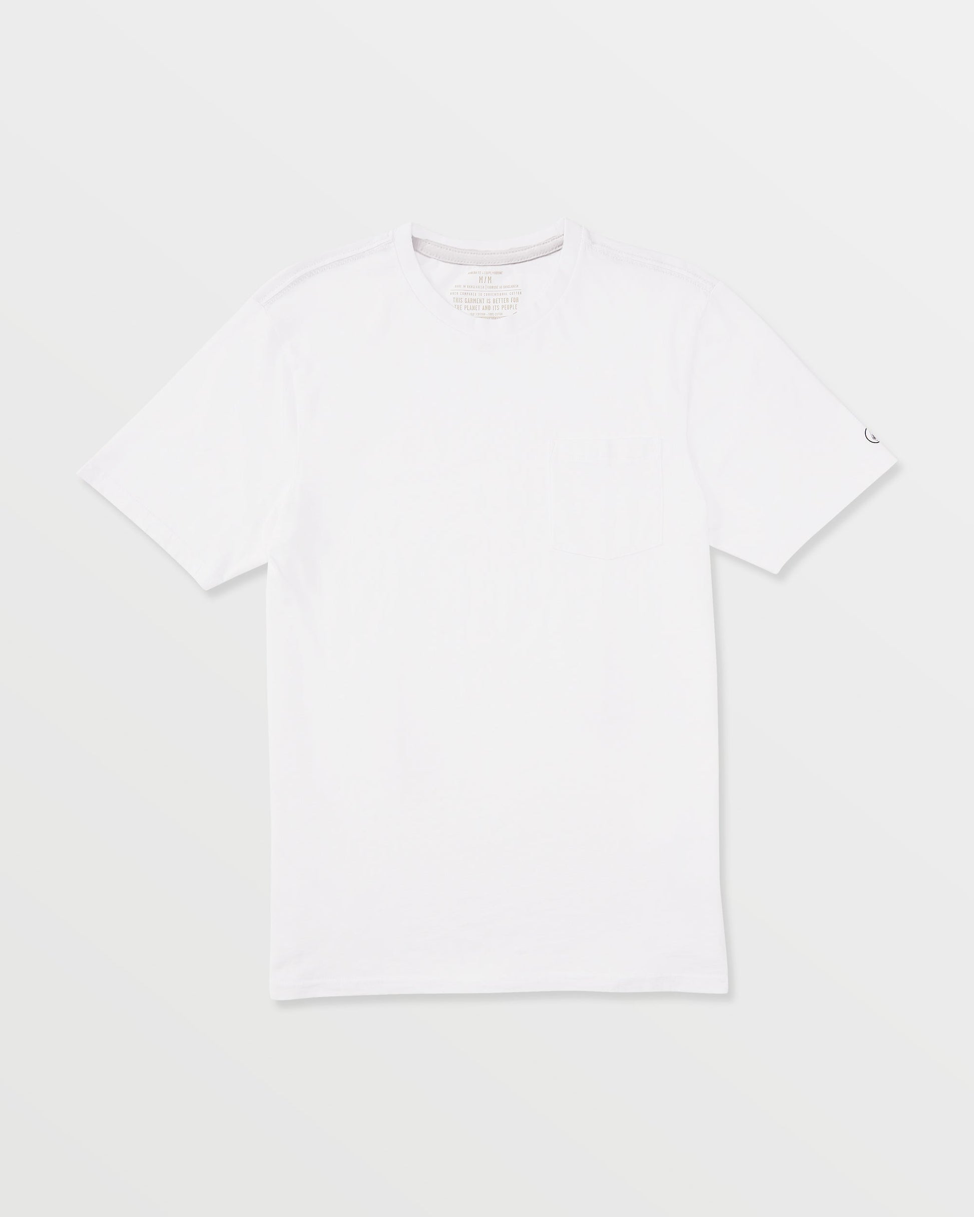 Men's Solid Short Sleeve Pocket Tee
