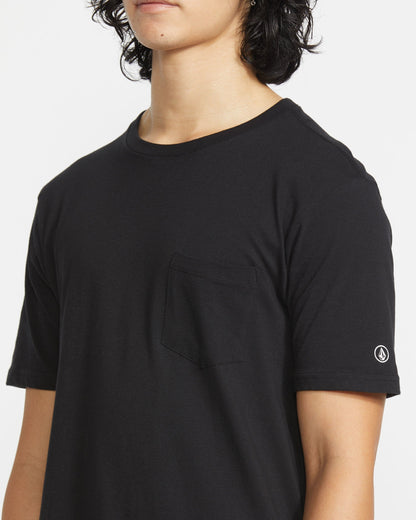 Men's Solid Short Sleeve Tee Pocket Tee