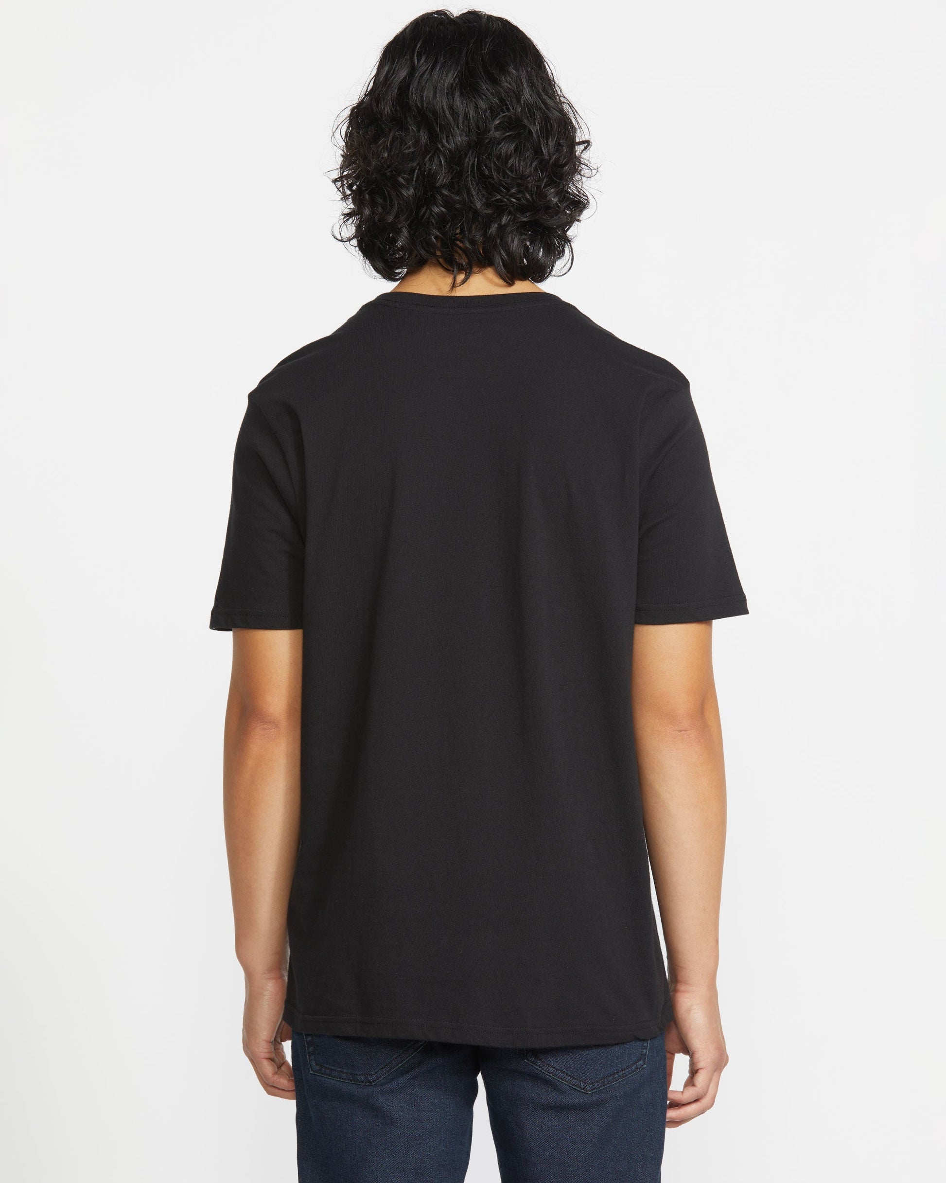 Men's Solid Short Sleeve Tee Pocket Tee