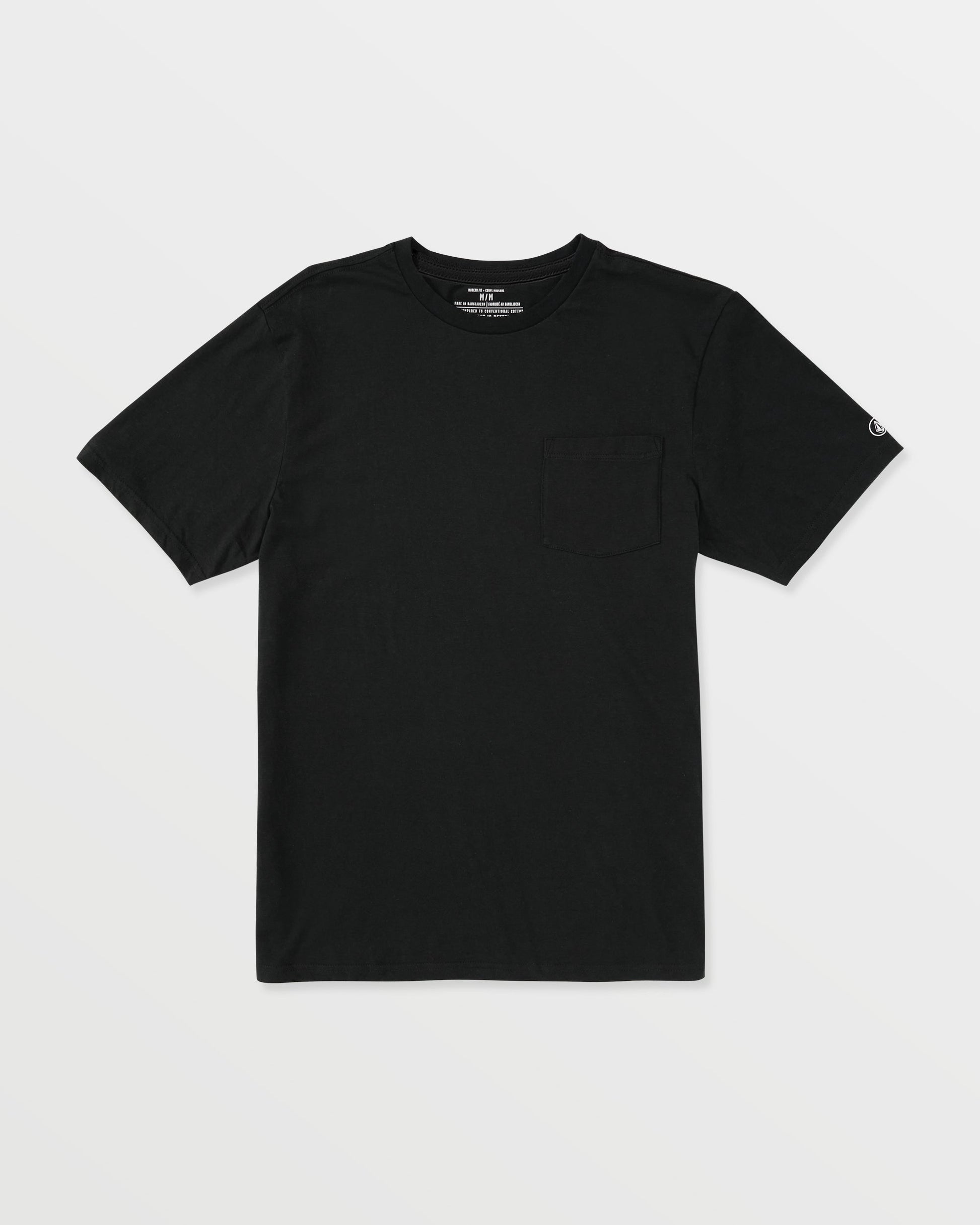 Men's Solid Short Sleeve Tee Pocket Tee