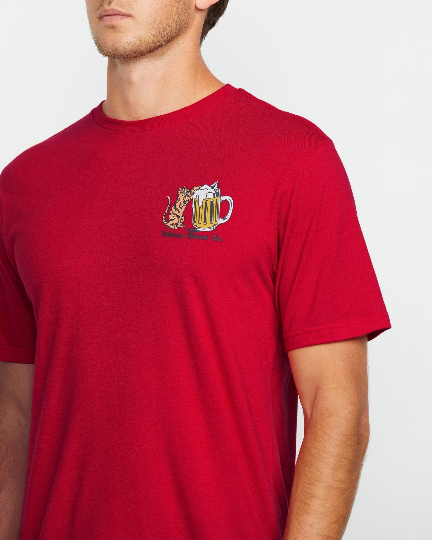 Men's Curious Cat Short Sleeve Tee