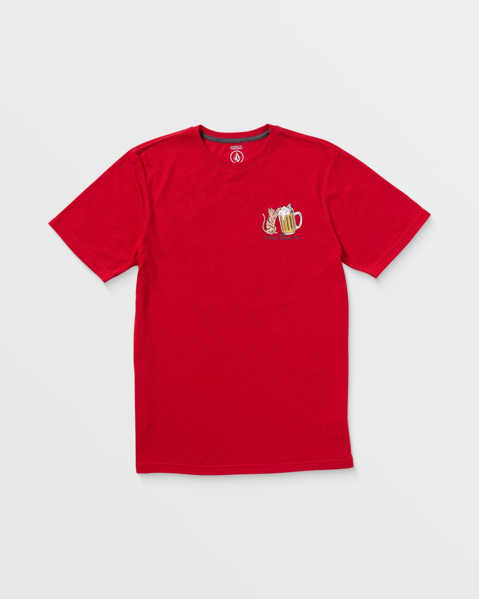 Men's Curious Cat Short Sleeve Tee