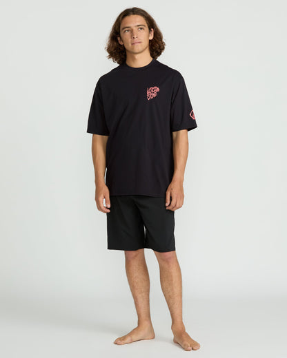 Men's Wavvyyy Surf Short Sleeve Tee Rashguard