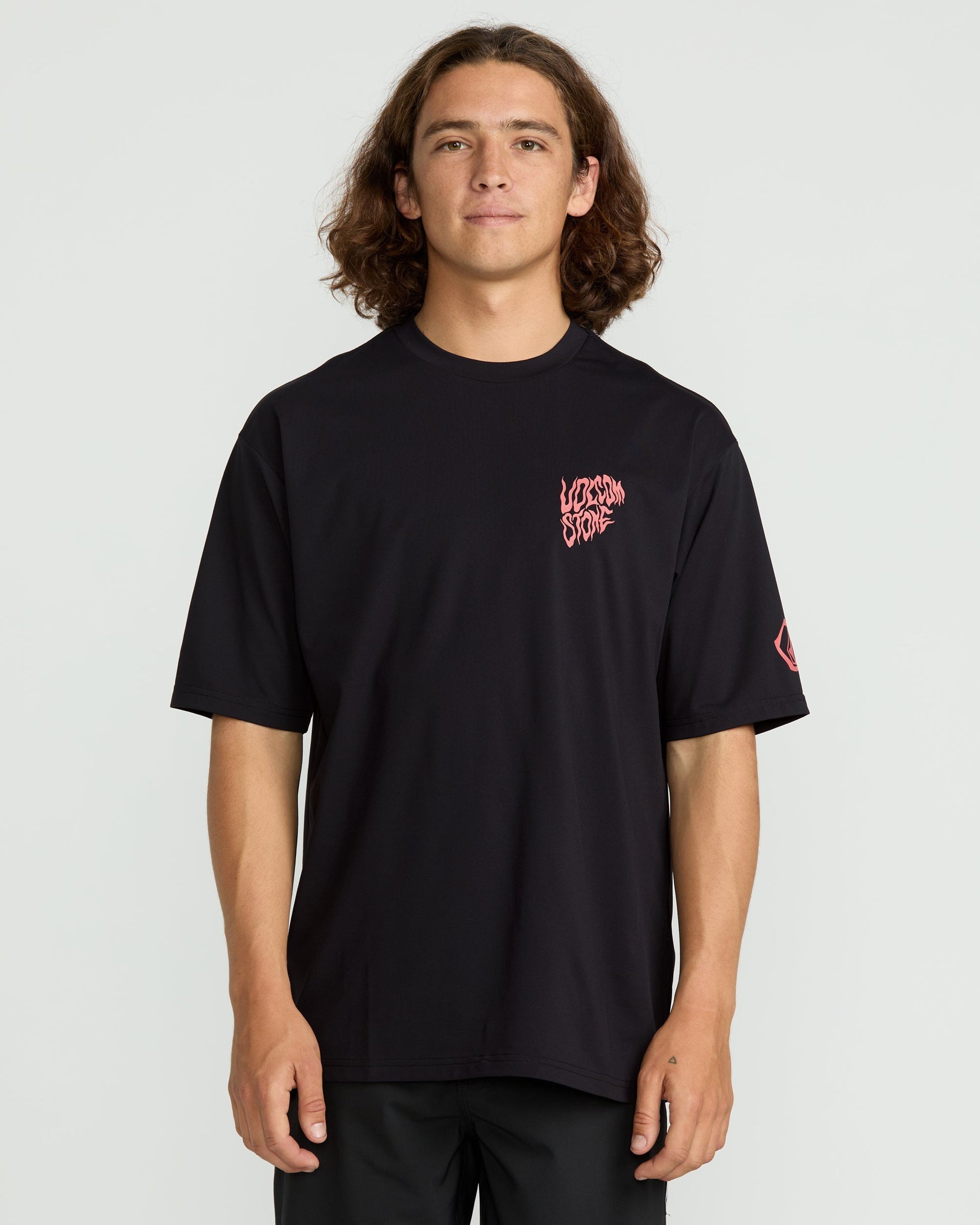 Men's Wavvyyy Surf Short Sleeve Tee Rashguard