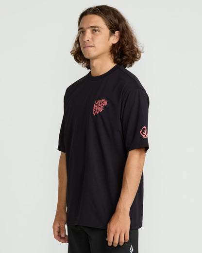 Men's Wavvyyy Surf Short Sleeve Tee Rashguard