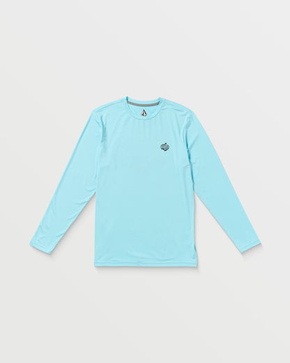 Men's Oval Track Loose Long Sleeve Surf Tee