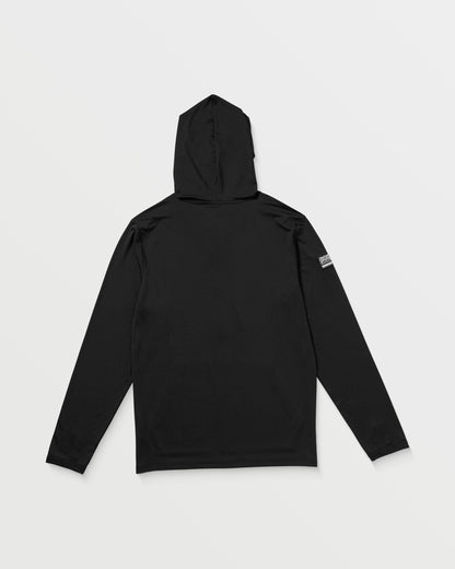 Men's Loose Hood Long Sleeve Surf Tee