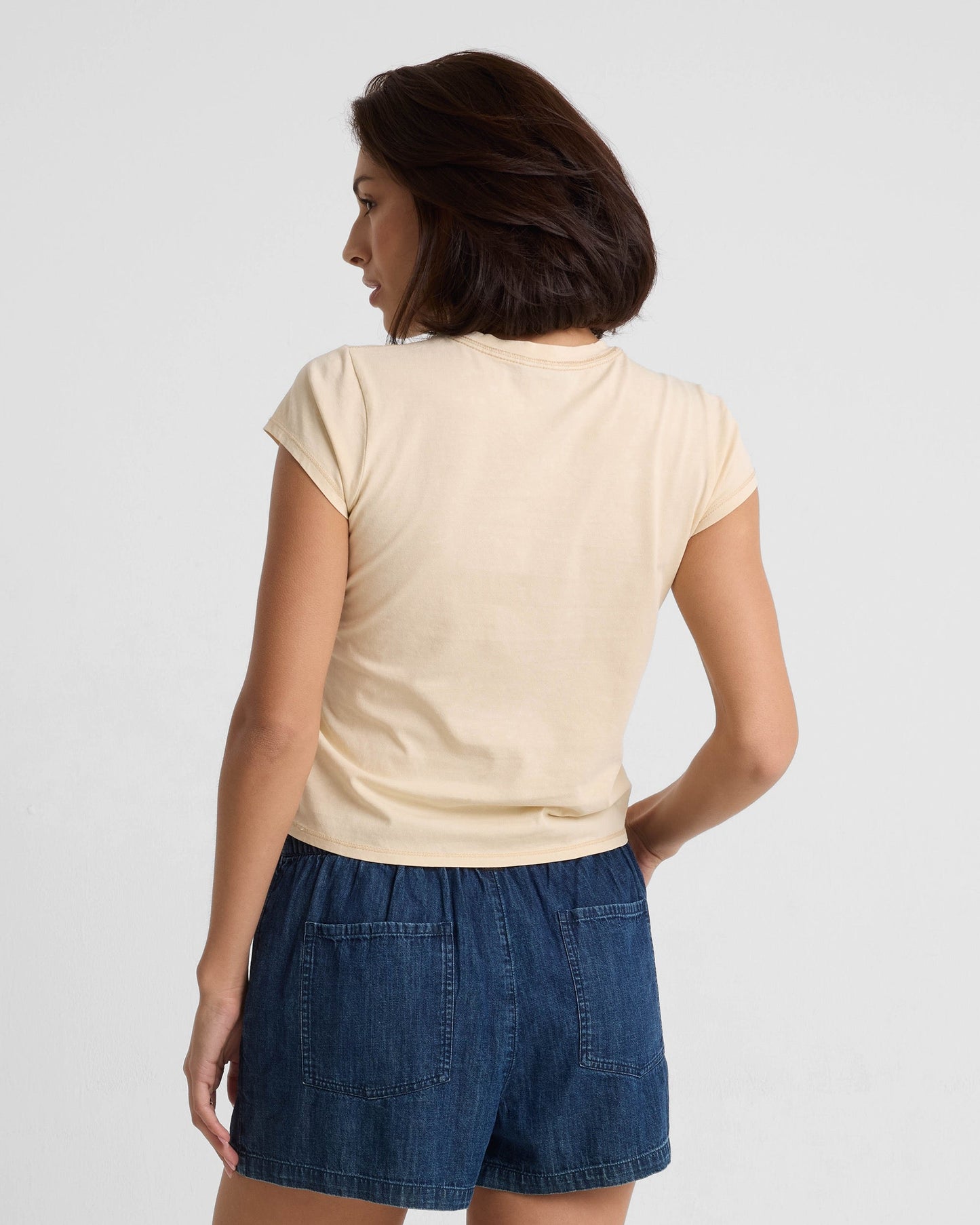 Women's Lived In Stone Wash Short Sleeve Tee