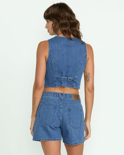 Women's Stoned Boyfriend Vest