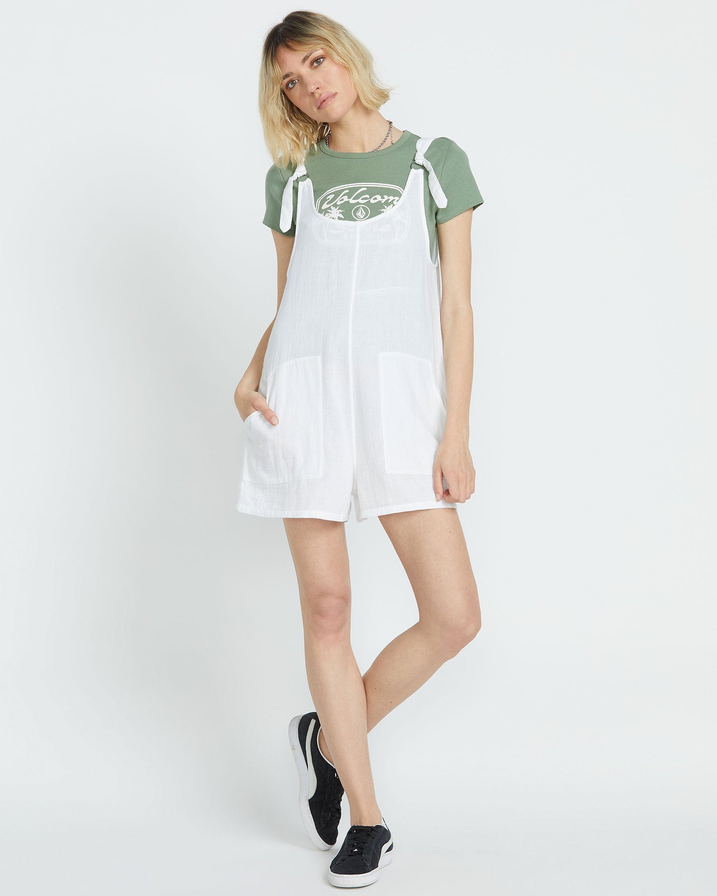 Women's Lil Tie Strap Romper