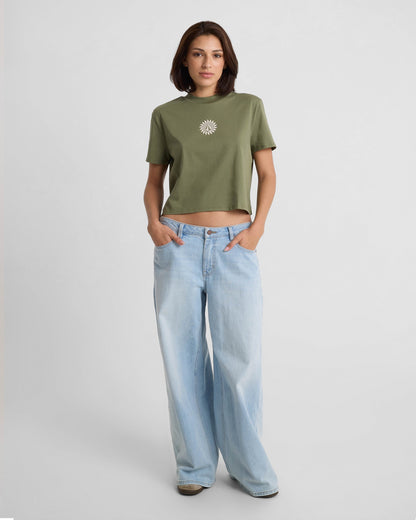 Women's Dial Crop Tee