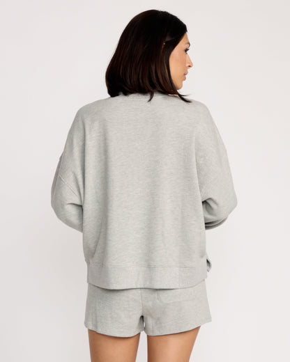 Women's Lived In Fleece Henley