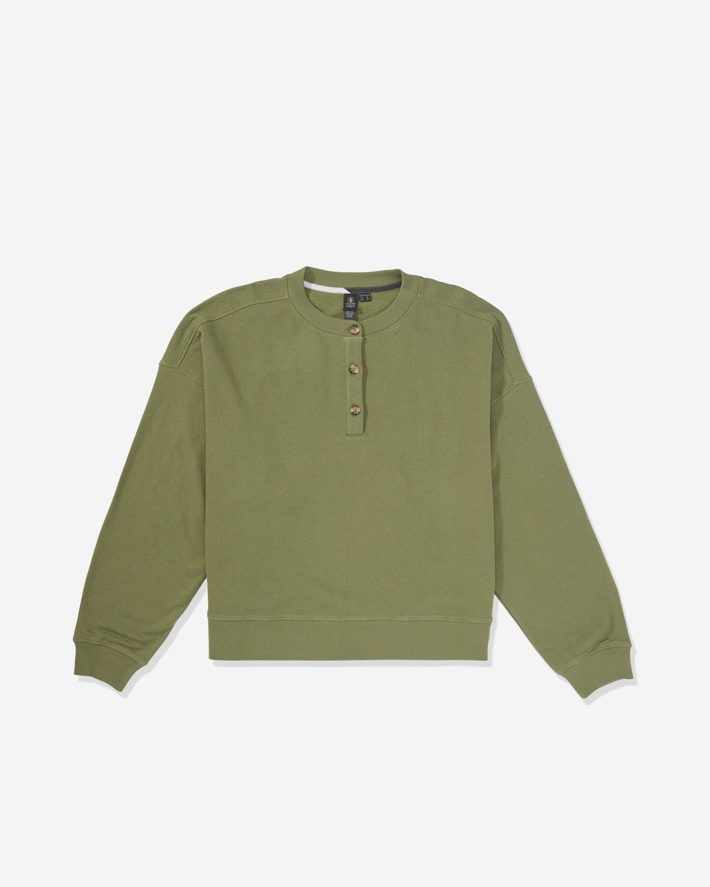 Women's Lived In Fleece Henley