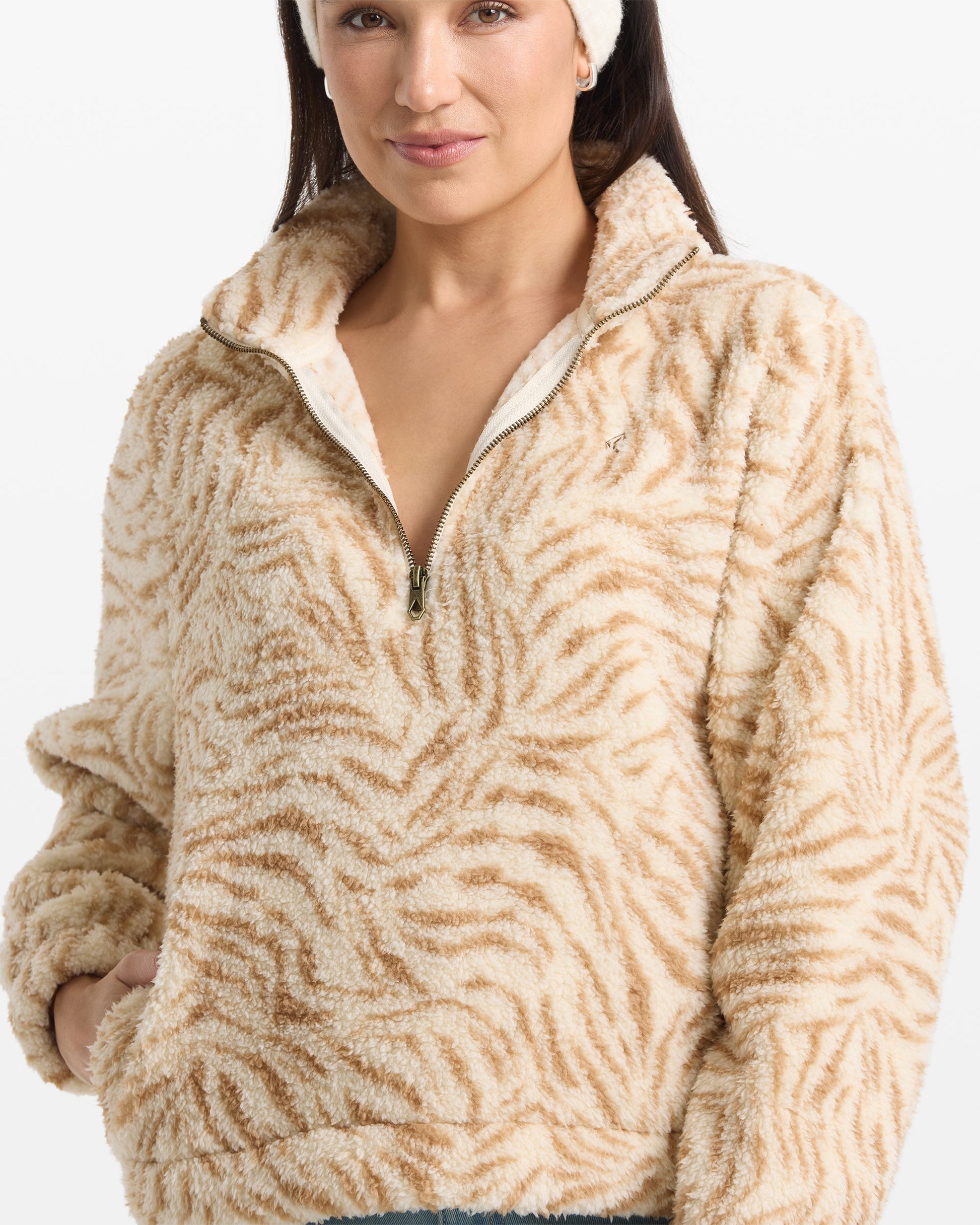 Women's Halfstone Zip Sweatshirt