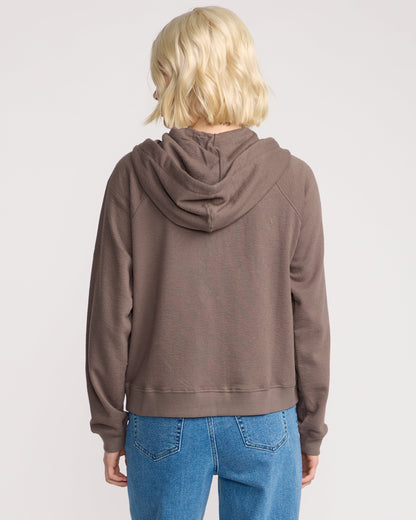 Women's Lived In Fleece Zip Hoodie