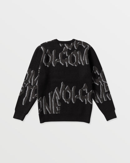 Men's Stone Jacquard Sweater