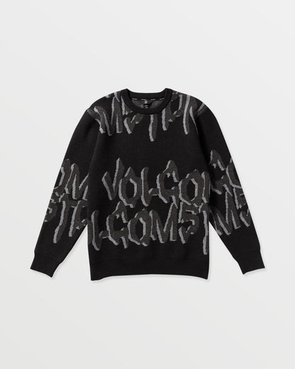 Men's Stone Jacquard Sweater