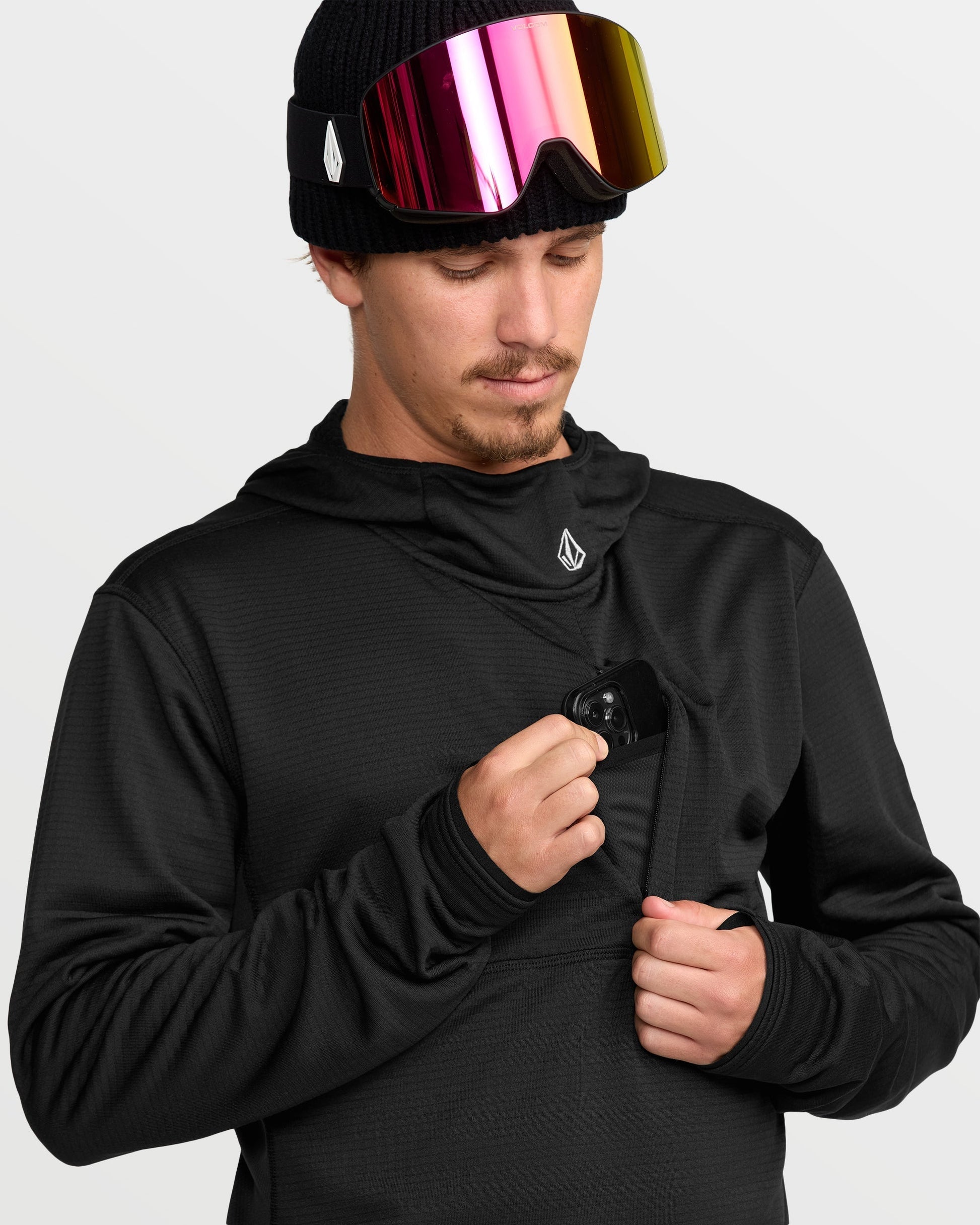 Men's Gridlock Hooded Fleece Pullover