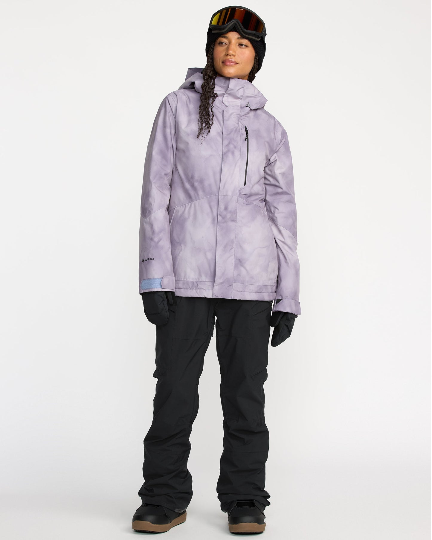 Women's Ash Stretch Gore Bib Overall