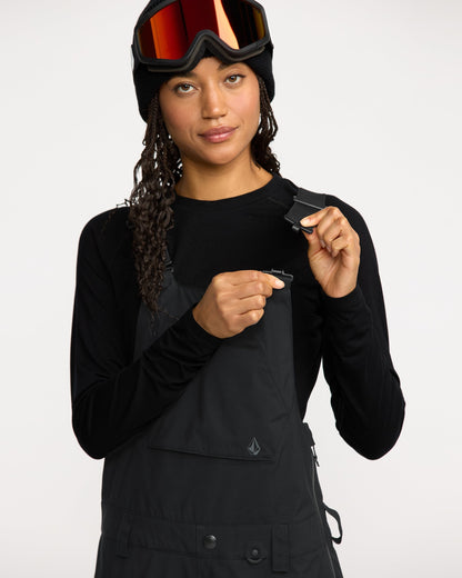 Women's Ash Stretch Gore Bib Overall
