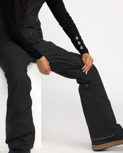 Women's Ash Stretch Gore Bib Overall